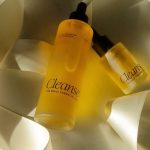 Gentle facial skincare cleanser in a yellow bottle for a simple daily routine.